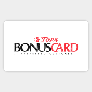 Tops Bonus Card Magnet